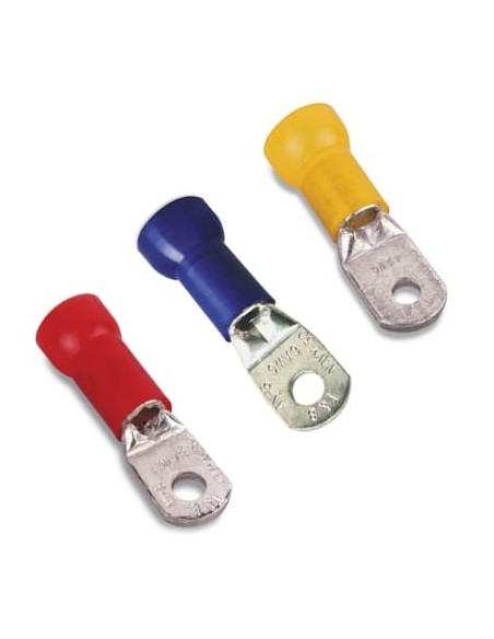 RG2-12 STA-KON INS NYL RING TERM 2 BOLT 1/2IN RED