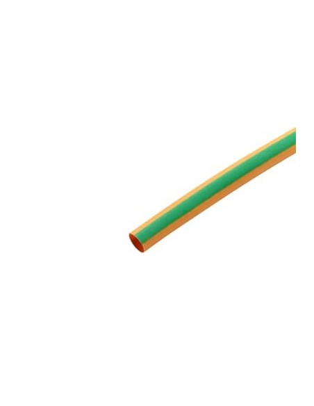 Rurka.termokurcz GYS375-E-E L:75m D:9,5/3mm Żółto-[K].Zielony