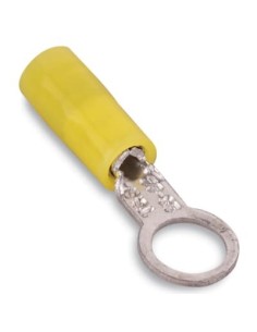 RZ22-8 STA-KON INSNYL RING TERM, 26-22, No8, YELLO