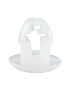 Zatrzask  TC121-TB Płyty:0,1-3,2mm Opaski do:2,4/4,8mm [K].Biały Transp