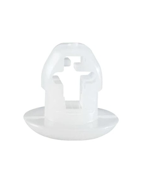 Zatrzask  TC121-TB Płyty:0,1-3,2mm Opaski do:2,4/4,8mm [K].Biały Transp