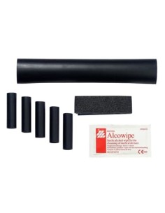 Zestaw.rurek.600V VMS1 L:5x0,05m + 1x0,2m D:5x12/3/1x33/8mm Czarne