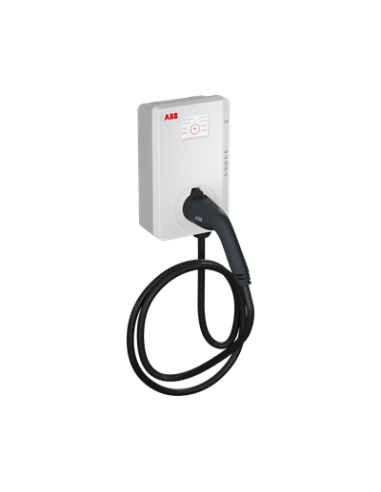 Terra AC W7-G5-RD-MC-0 wallbox Typ 2, 7.4kW, przewód 5m,1-f/32A, licznik MID, RFID, LCD, modem GSM/4G