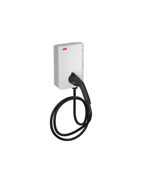 Terra AC W22-G5-R-0 wallbox Typ 2, 22kW, przewód 5m, zasilanie z 3 faz/32A, Bluetooth, Wi-Fi, Ethernet, z czytnikiem RFID