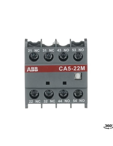 Styk pomocniczy CA5-22M 2NO 2NC