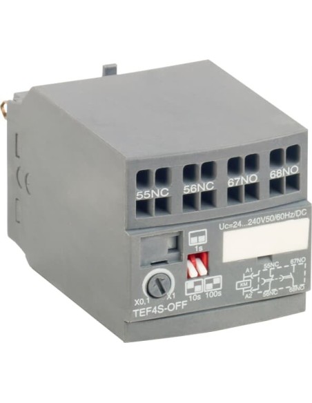 Elektroniczny regulator czasowy TEF4S-OFF