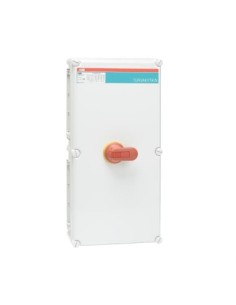 OT250KFCC3A rozłącznik bezp 3-bieg IP65 plastik rączka czerw-żółta