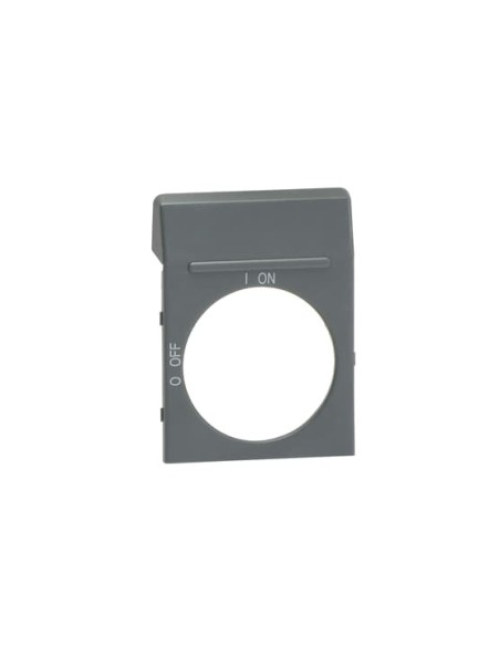 OPG2 Szara tabliczka bez opisu do pokręteł OH2_