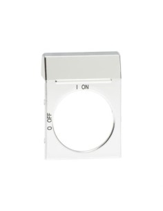 OPS2 Srebrna tabliczka bez opisu do pokręteł OH2_