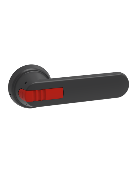 OHB145J12E011 Rączka czarna IP65 długość 145mm na wałek 12mm oznaczenie: I-0-II blokada kłódkowa w pozycji 0 blokada otwar