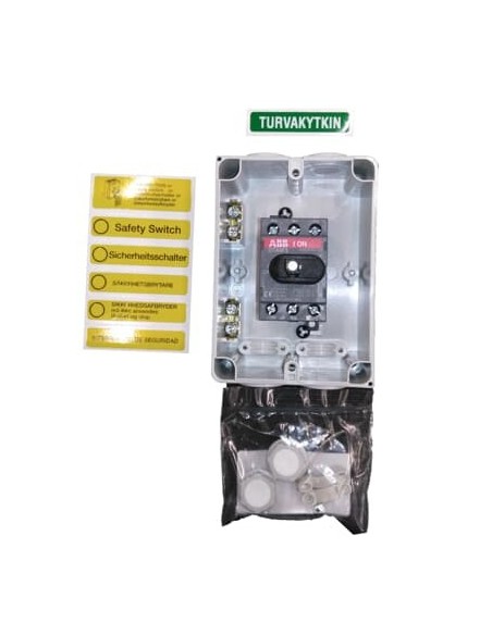 OTP16K3M1 rozłącznik bezpieczeństwa czarna rączka