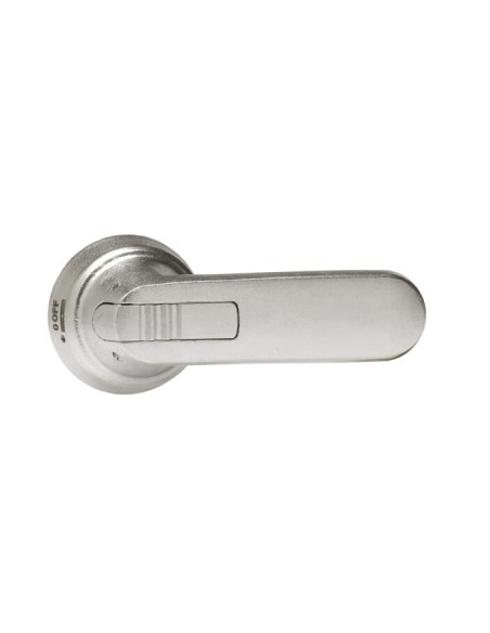 OHM125L12 Rączka ze stali nierdzewnej IP66 długość 125mm na wałek 12mm oznaczenie: I-0 ON-OFF blokada kłódkowa w pozycji 0