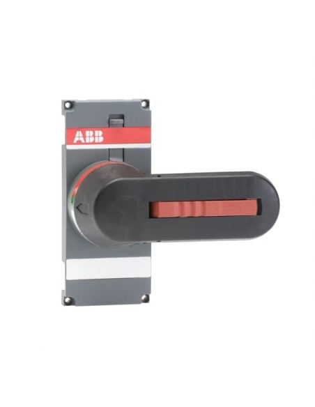 OTV400EK Rączka czarna do bezpośredniego montażu do OT315...400E oznakowanie: Test-OFF-ON Test-0-I blokada kłódkowa w pozycji