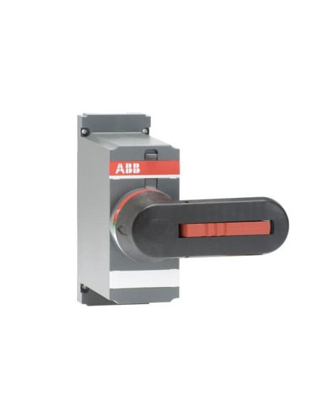 OSV400DK Rączka czarna do bezpośredniego montażu do OS400D_K oznaczenie: Test OFF-ON Test-0-I blokada kłódkowa w pozycji 0 OF