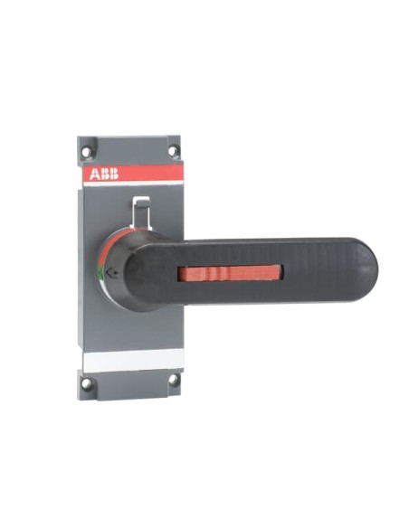 OTV800EK Rączka czarna do bezpośredniego montażu do OT630...800E oznakowanie: Test-OFF-ON Test-0-I blokada kłódkowa w pozycji