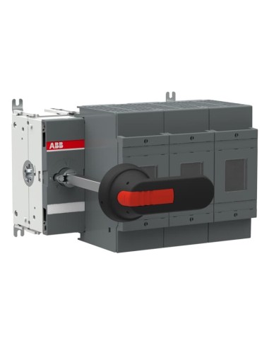 OS400D03BBP rozł z bezp 400A z rączką i wałkiem tył-tył