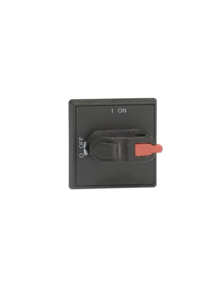 OHBS3PH Pokrętło wyboru czarne IP54 do OT16...40FT blokada kłódkowa w pozycji 0 OFF mocowane na drzwiach zatrzaskowo