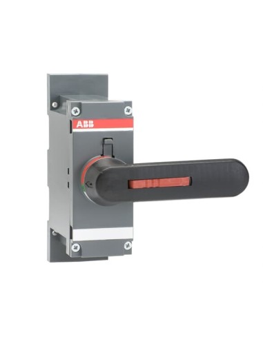 OSV800DK Rączka czarna do bezpośredniego montażu do OS600…800_K oznaczenie: Test OFF-ON Test-0-I blokada kłódkowa w pozycji 0