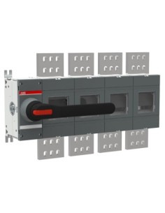 OT2000E04K Rozłącznik izolacyjny 2000A 4P napęd z przodu z rączką mocowaną na aparacie montaż na płycie montażowej zestaw