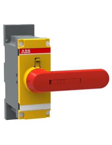 OSVY800DK Rączka żółto-czerwona do bezpośredniego montażu do OS600…800_K oznaczenie: Test OFF-ON Test-0-I blokada kłódkowa w