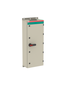 OT630KLCC3BZ Rozłącznik w obudowie 3P 400V AC22 570A obudowa IP65 z blachy stalowej rączka czarna blokada drzwiczek w pozyc