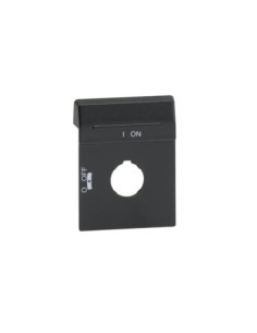 OPBS1 Czarna tabliczka bez opisu do pokręteł typu OH1_ i OH3_