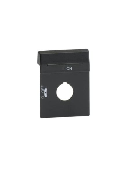 OPBS1 Czarna tabliczka bez opisu do pokręteł typu OH1_ i OH3_