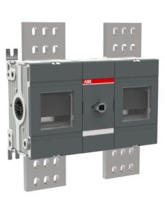 OT2000E11 Rozłącznik izolacyjny 2000A 2P napęd z przodu bez wałka i rączki montaż na płycie montażowej zestaw śrub do zaci