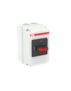 OTDCP16S11M rozłącznik DC w obudowie 2- bieg 660VDC pokrętło czarne