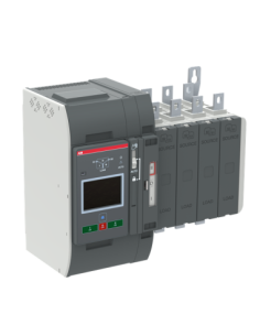 OXB200E3S4QT Przełącznik automatyczny 200A 3P+N jednoczesny 200–480 VAC I-O-II sterownik Level 4 Touch zasilanie od góry o