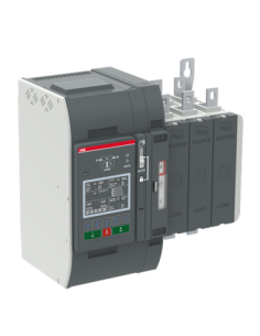 OXB250E3X2QT Przełącznik automatyczny 250A 3P 200–480 VAC I-O-II sterownik Level 2 DIP zasilanie od góry obciążenie od doł