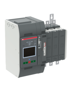 OXB250E3X4QB Przełącznik automatyczny 250A 3P 200–480 VAC I-O-II sterownik Level 4 Touch zasilanie od dołu obciążenie od g