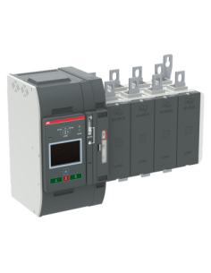 OXB400E3S4QT Przełącznik automatyczny 400A 3P+N jednoczesny 200–480 VAC I-O-II sterownik Level 4 Touch zasilanie od góry o