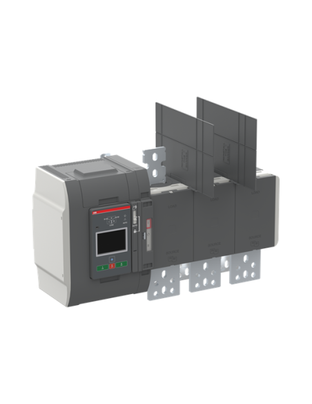 OXB1250E3X4QB Przełącznik automatyczny 1250A 3P 200–480 VAC I-O-II sterownik Level 4 Touch zasilanie od dołu obciążenie od