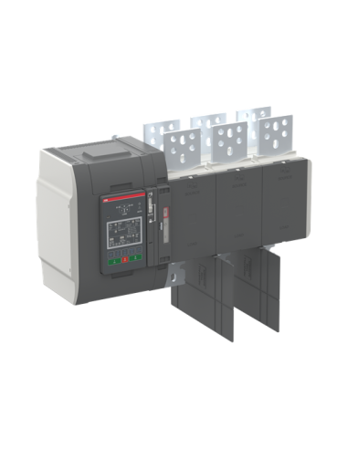 OXB1600E3X2QT Przełącznik automatyczny 1600A 3P 200–480 VAC I-O-II sterownik Level 2 DIP zasilanie od góry obciążenie od d