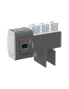 OXB1600E3X3QT Przełącznik automatyczny 1600A 3P 200–480 VAC I-O-II sterownik Level 3 LCD zasilanie od góry obciążenie od d