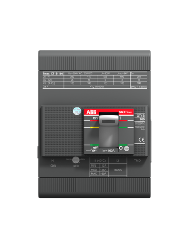 XT1B 160 TMD 40-450 4p F F wyłącznik kompaktowy