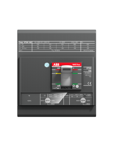 XT2S 160 TMG 160-480 4p F F InN-100% wyłącznik kompaktowy