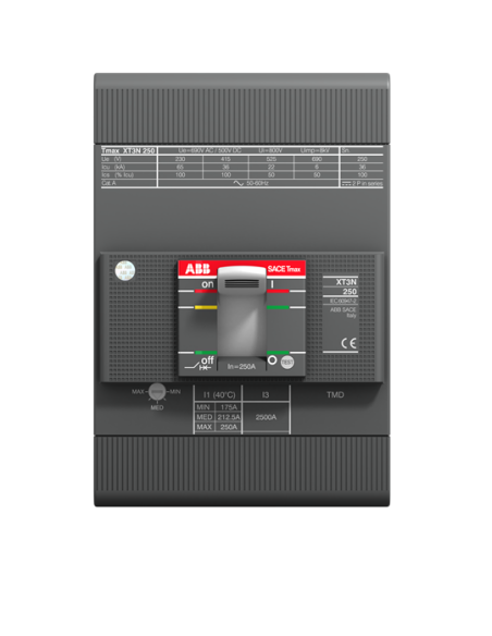 XT3N 250 TMD 100-1000 3p F F wyłącznik kompaktowy
