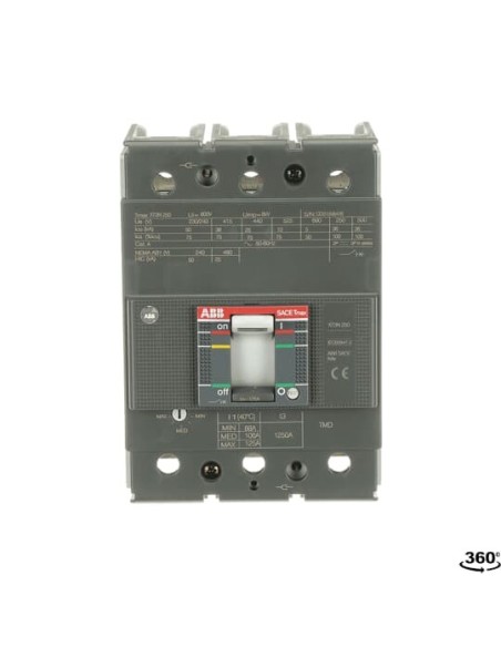 XT3N 250 TMD 125-1250 3p F F wyłącznik kompaktowy