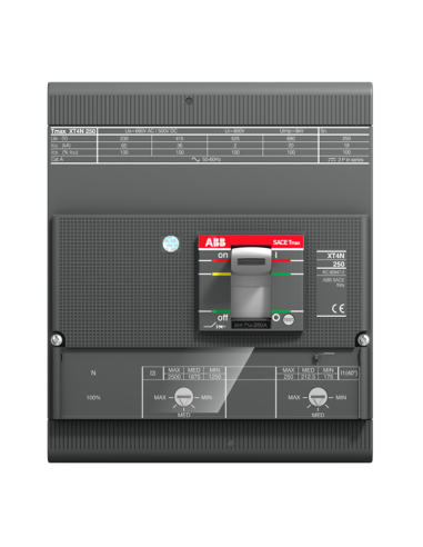 XT4N 160 TMA 125-1250 4p F F InN-100% wyłącznik kompaktowy