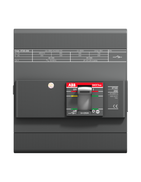 XT3D 250 4p F F rozłącznik kompaktowy